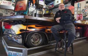 Fast Eddy at The Little BBQ Joint in Independence Kansas. Photo courtesy of Tammy Ljungblad-The Kansas City Star